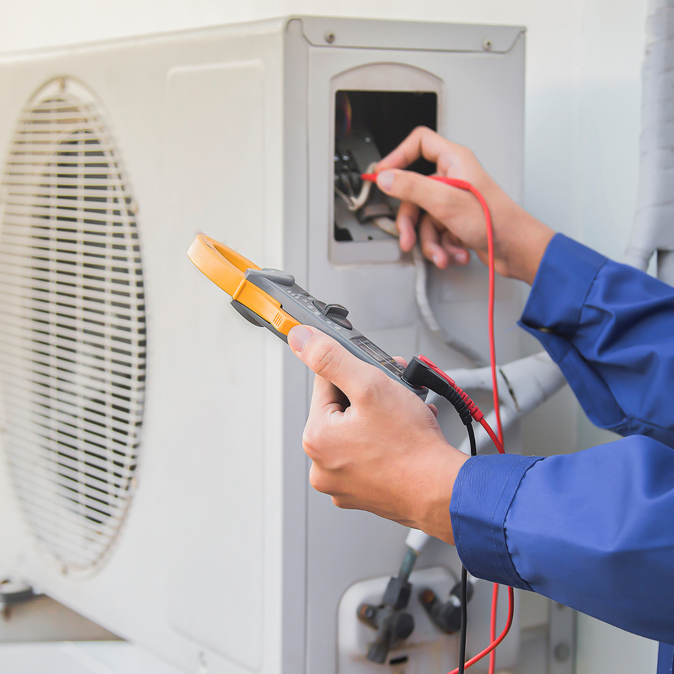 London HVAC Pros contractor installing a ductless mini-split in a London, Ontario home